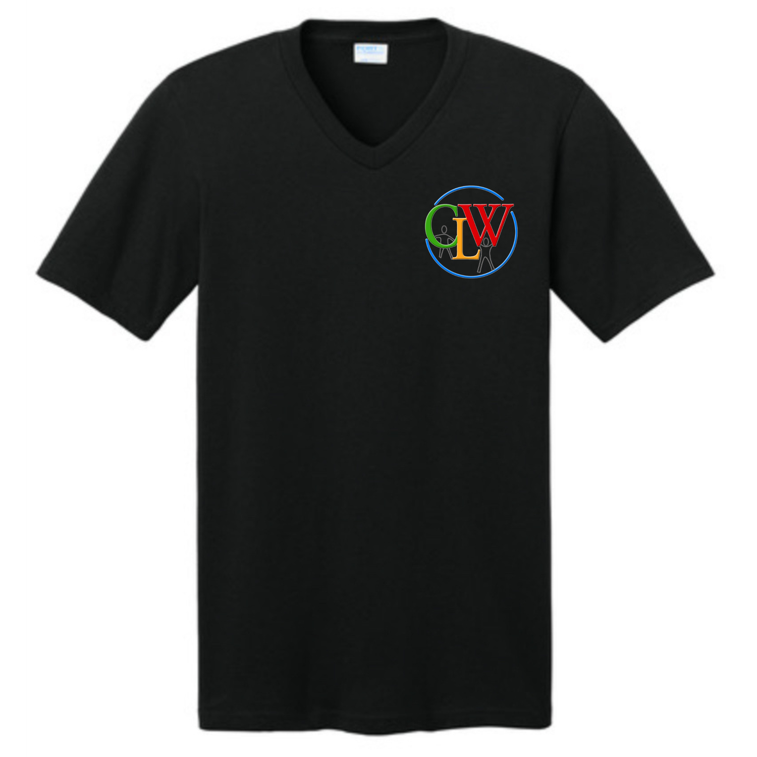 CLW Mens V-neck Tshirt