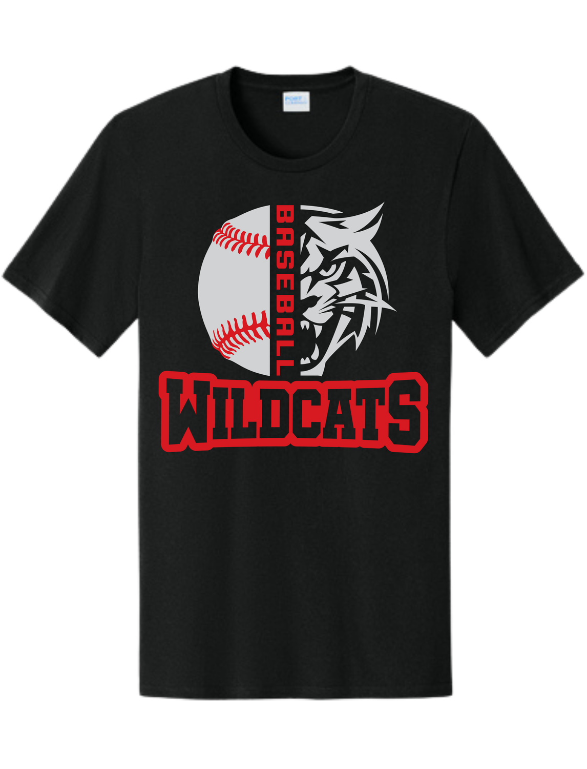 Wildcat Baseball Half Face