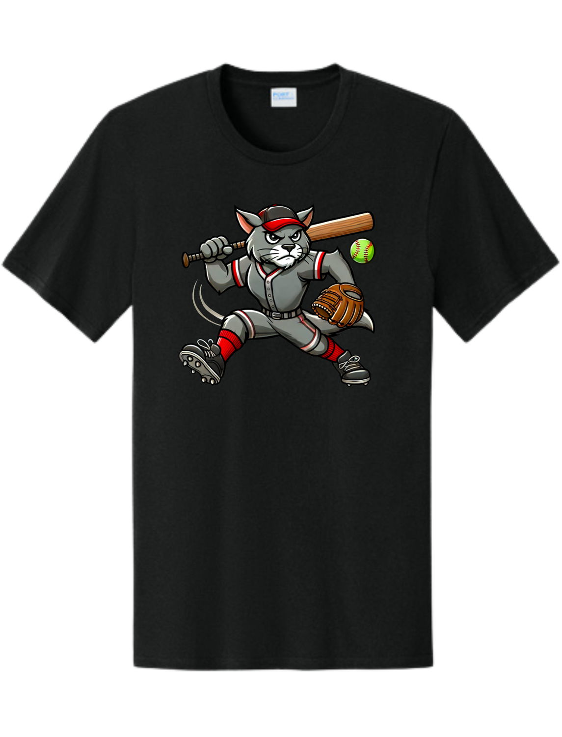 Wildcats Mascot Softball