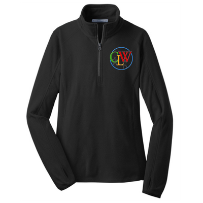 CLW Womens Fleece 1/4 zip
