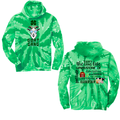 Goat Gang Tie-dye Hoodie