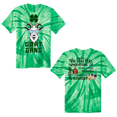Goat Gang Tie-Dye T Shirt