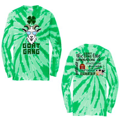 Goat Gang Tie-Dye long sleeve