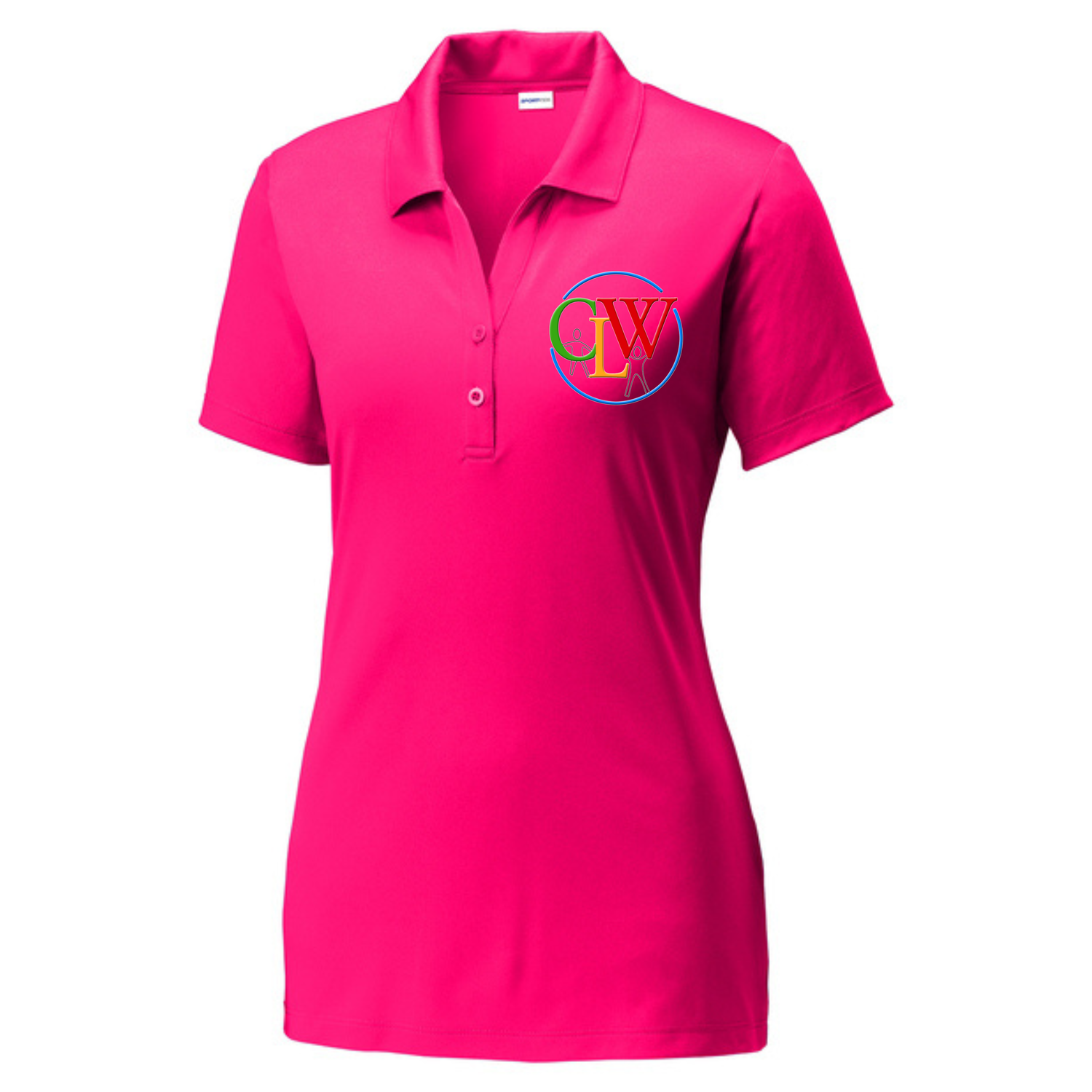 CLW Womens Polo 100% Polyester
