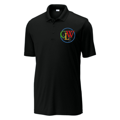 CLW Mens 100% Polyester Polo
