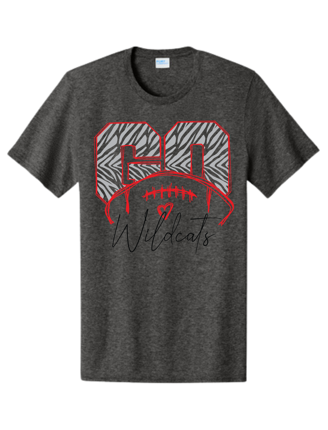 GO Wildcats Football Black