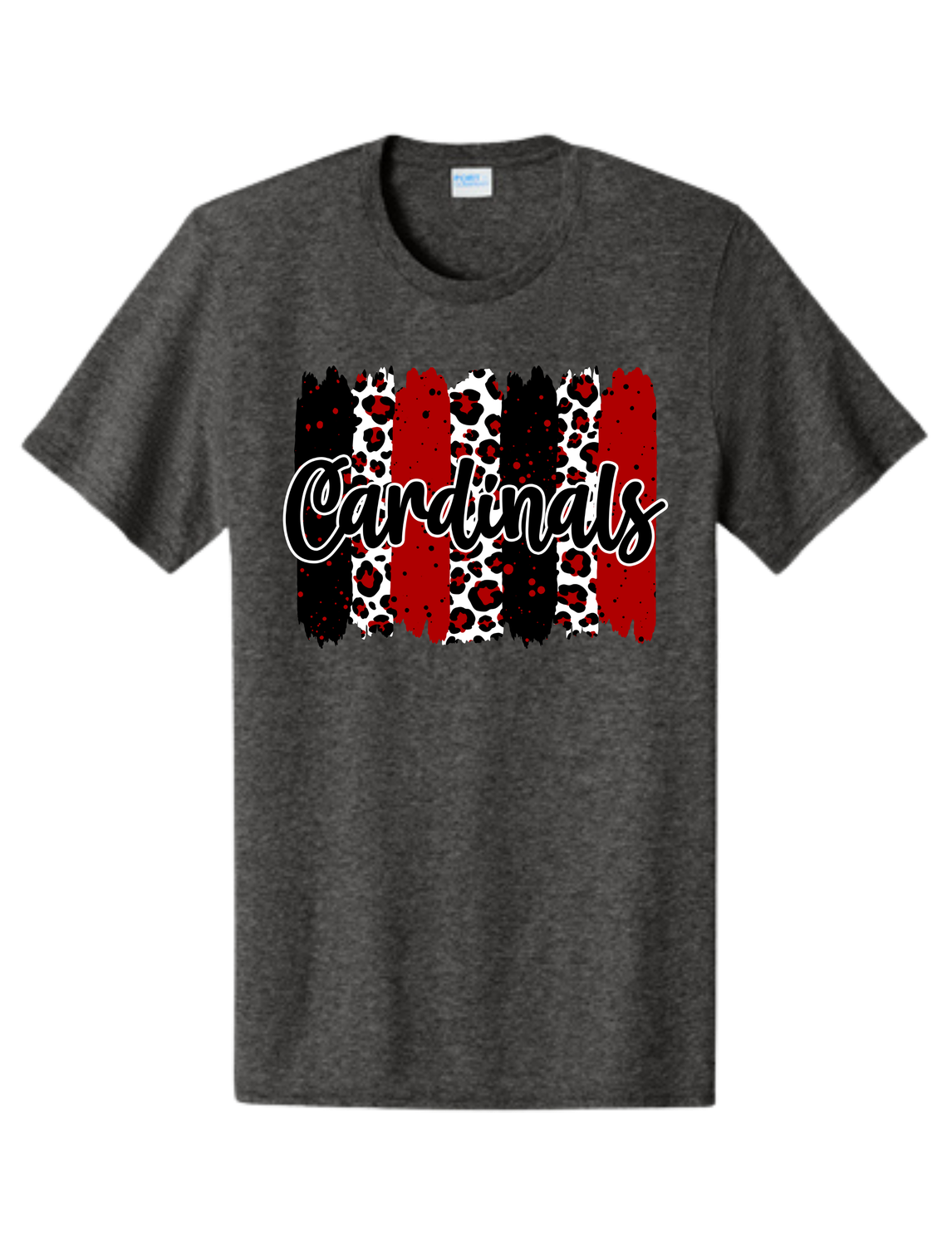 Cardinals leopard Strips