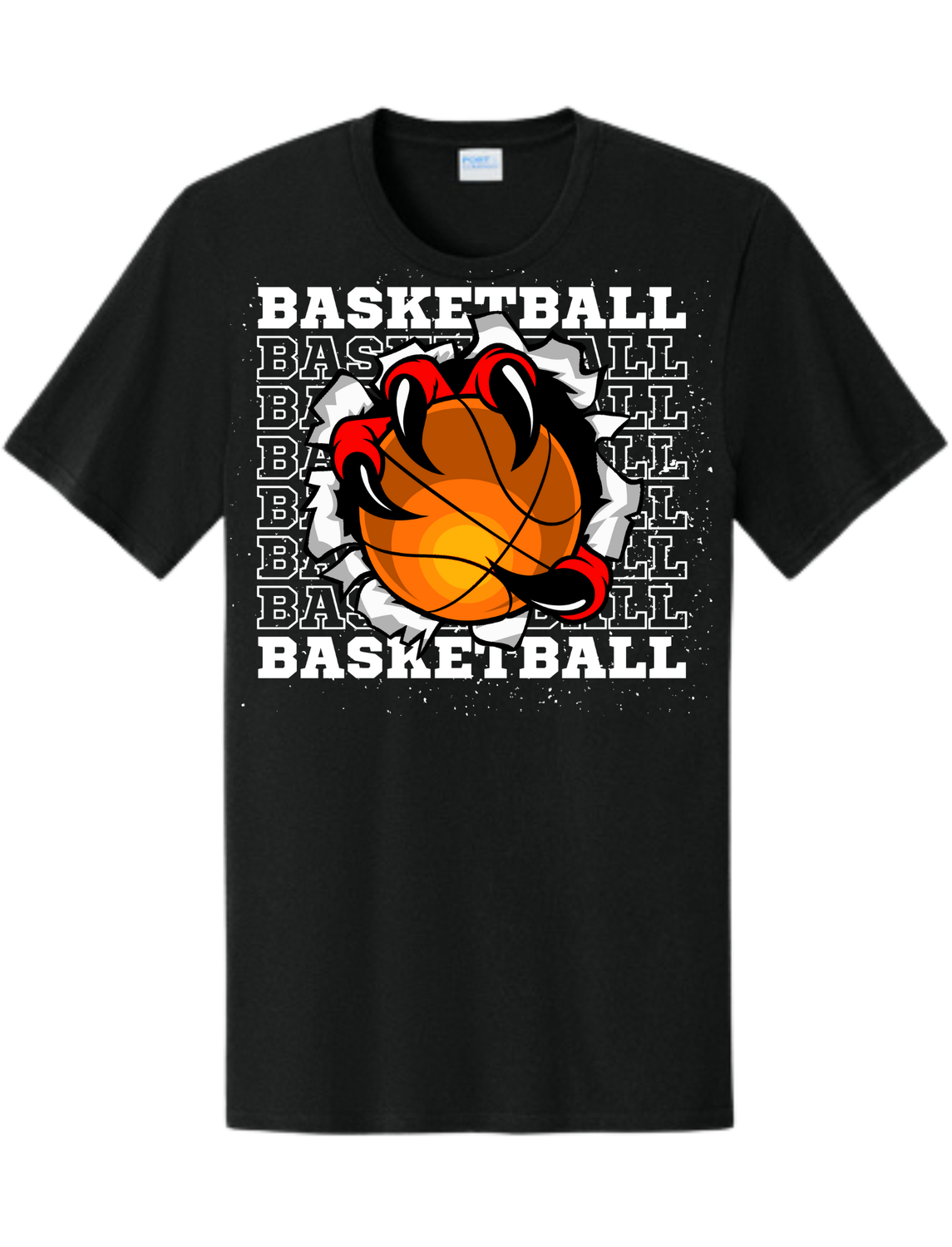 SV Basketball Stacked Claw