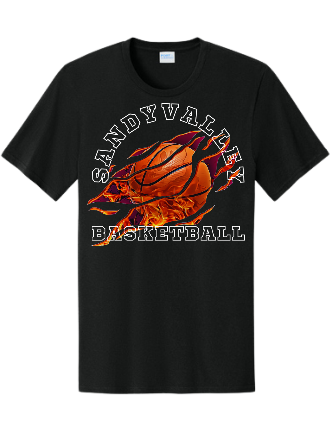 SV Basketball Flame