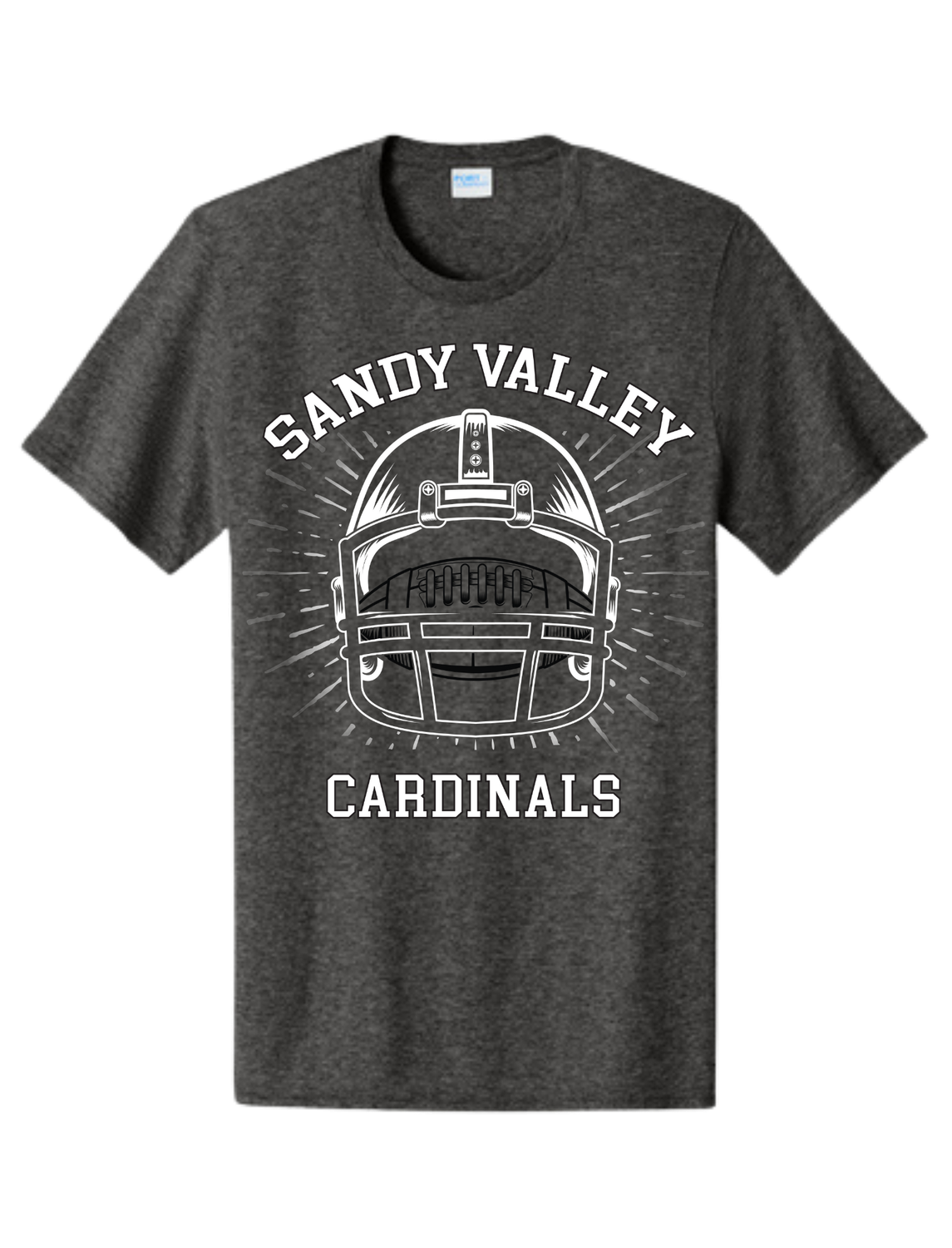 Sandy Valley Cardinals White Splatter