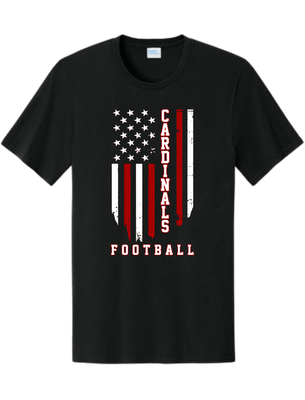 Cardinal Football Flag