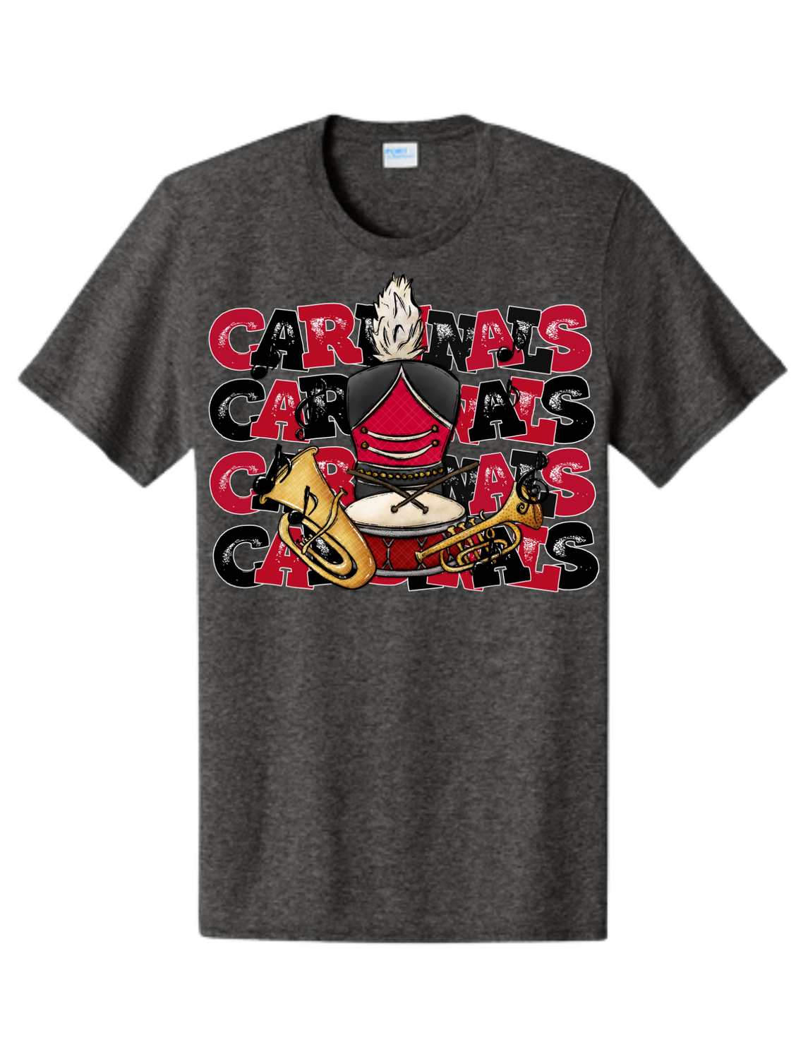 Cardinals Band Stacked