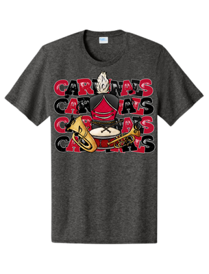 Cardinals Band Stacked