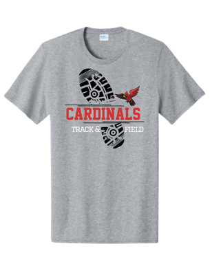Cardinals Track and Field Foot