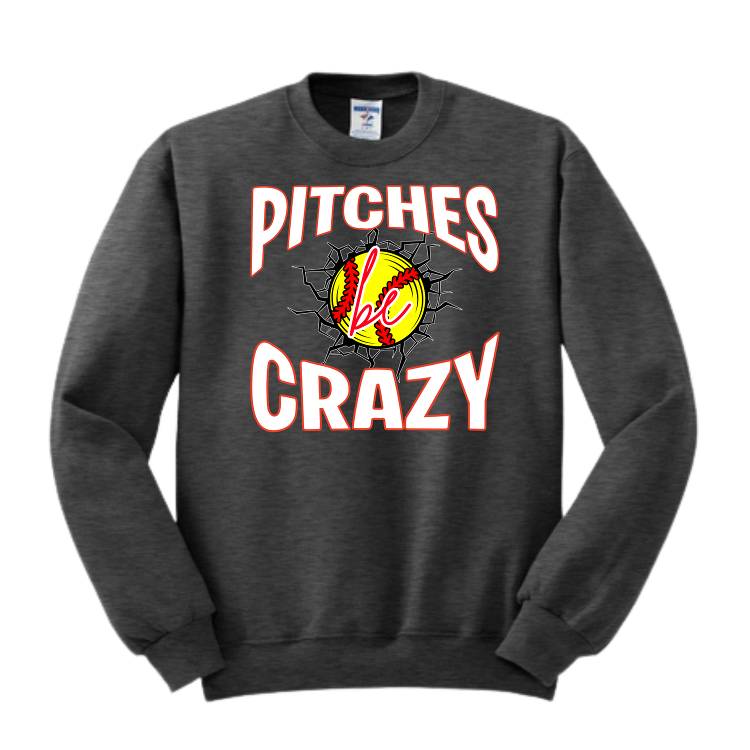 Pitches Crazy Crew Neck