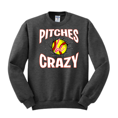Pitches Crazy Crew Neck