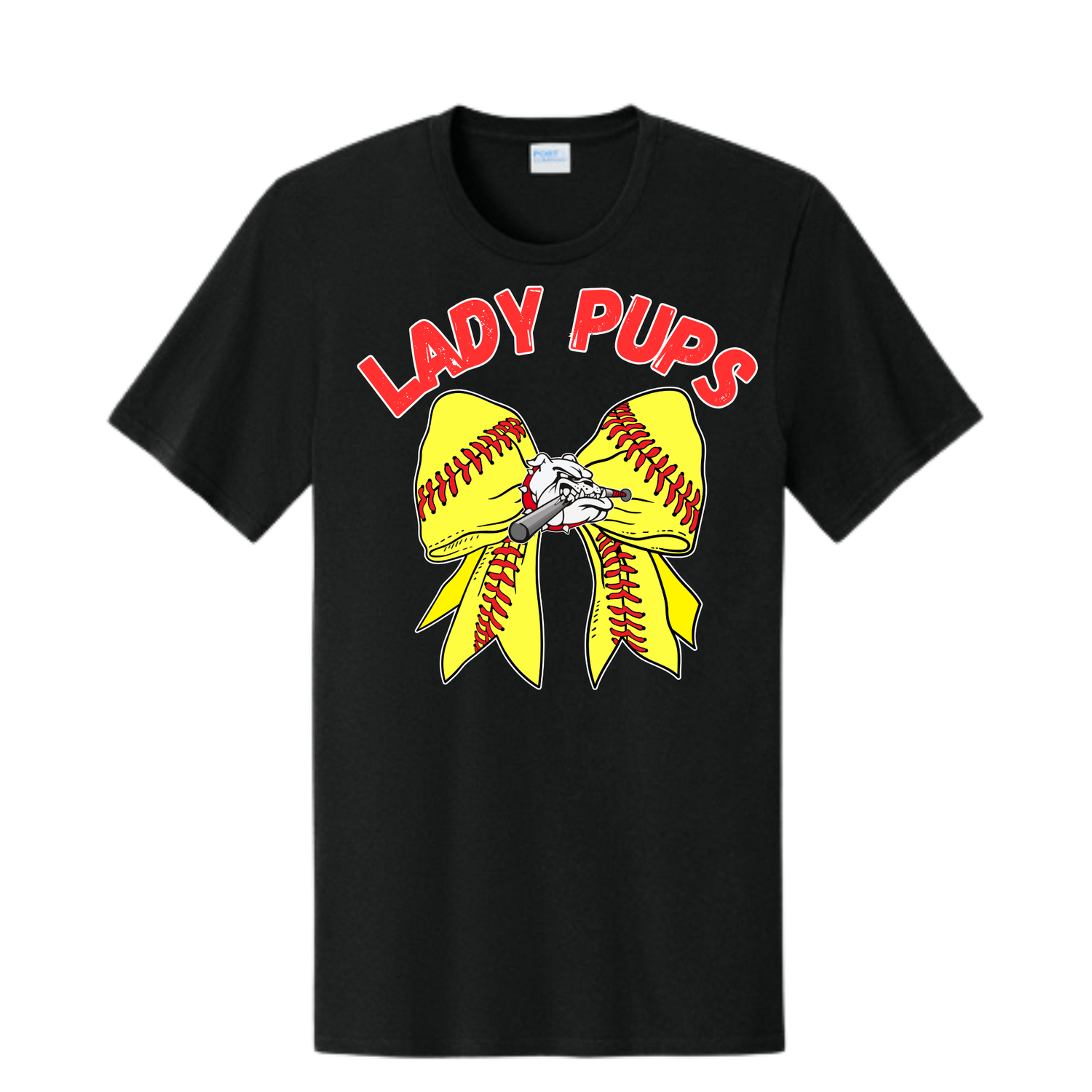Lady Pups Bow Design