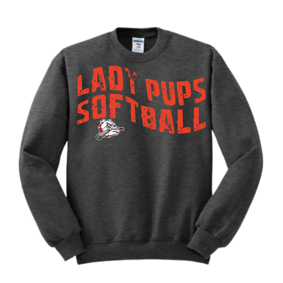 Lady Pups Wave Crew Neck