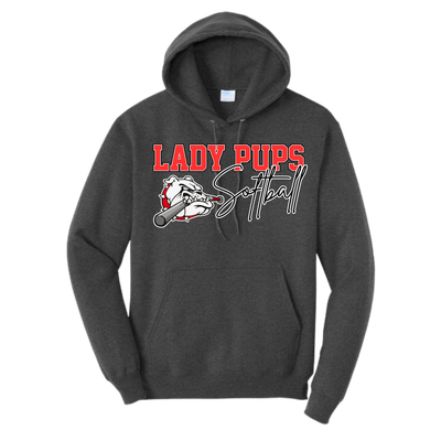 Lady Pups Cursive Hoodie