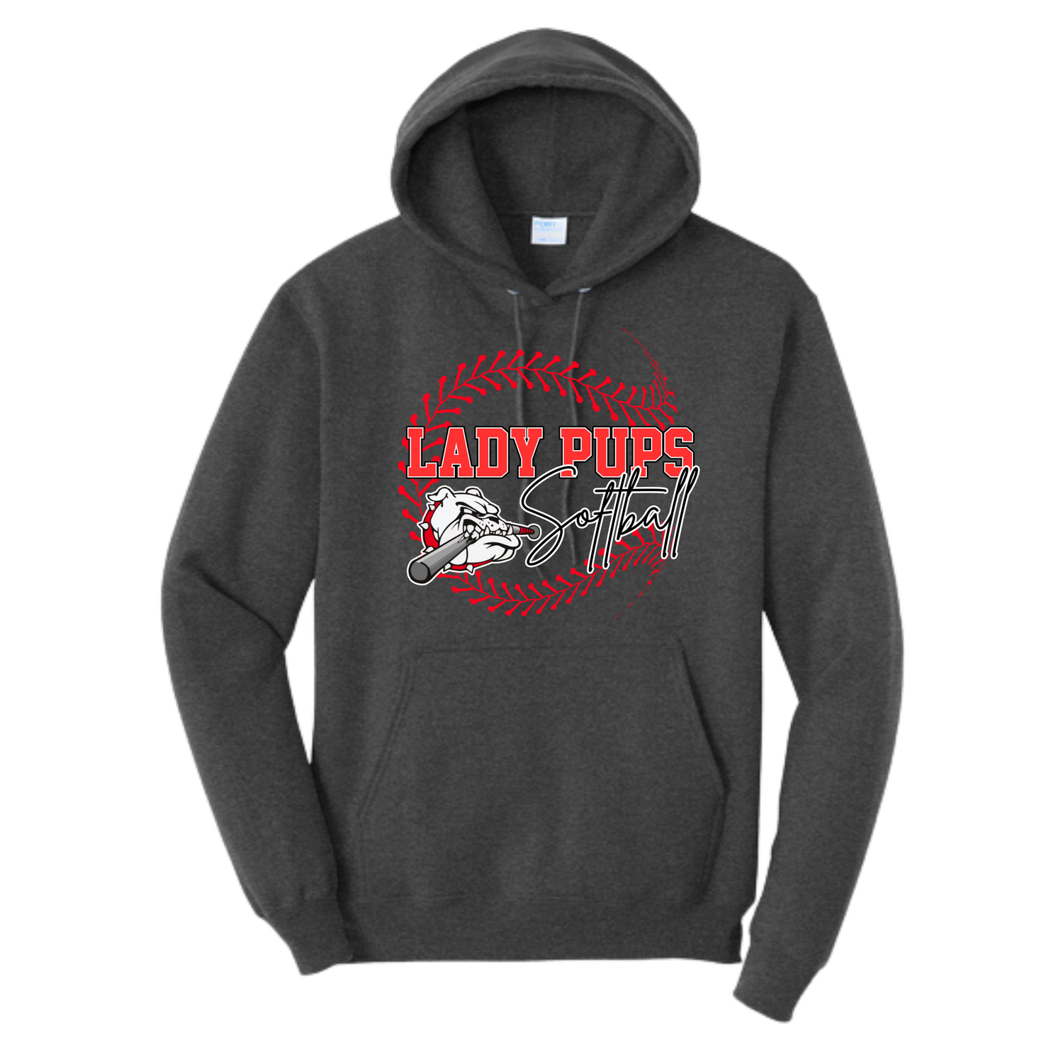 Lady Pups Stitching Hoodie