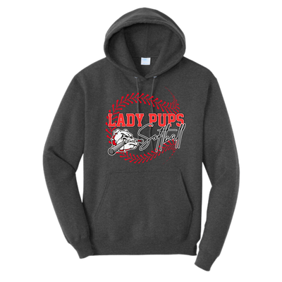 Lady Pups Stitching Hoodie