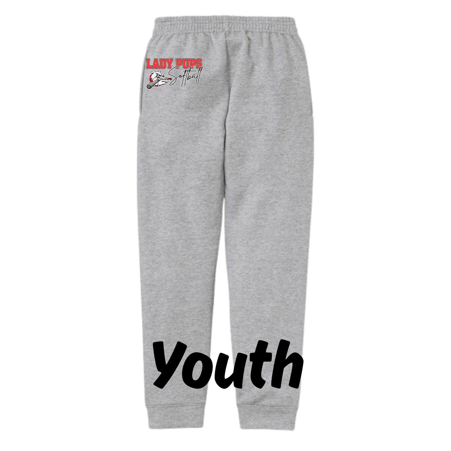 Lady Pups Cursive Sweat Pants