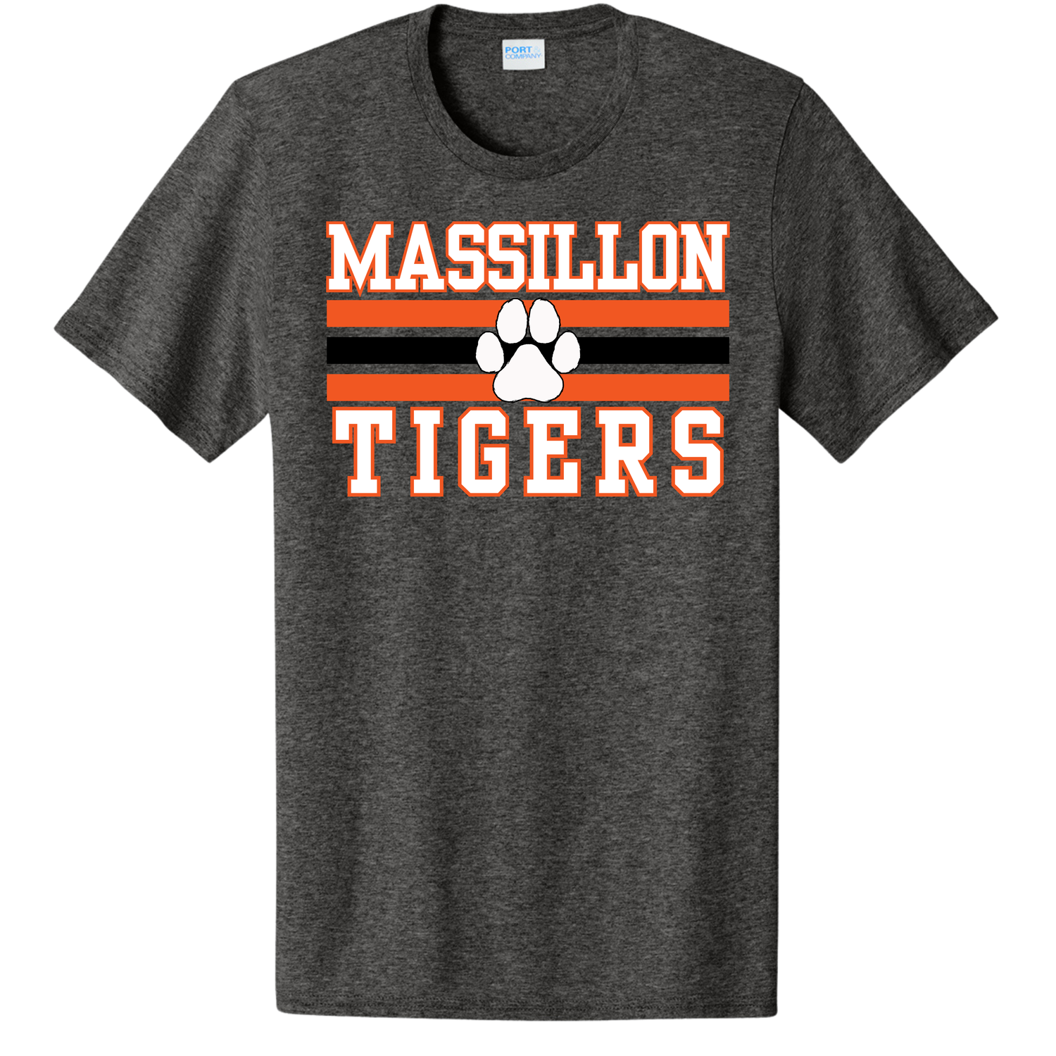 Massillon Tigers Line Stacked