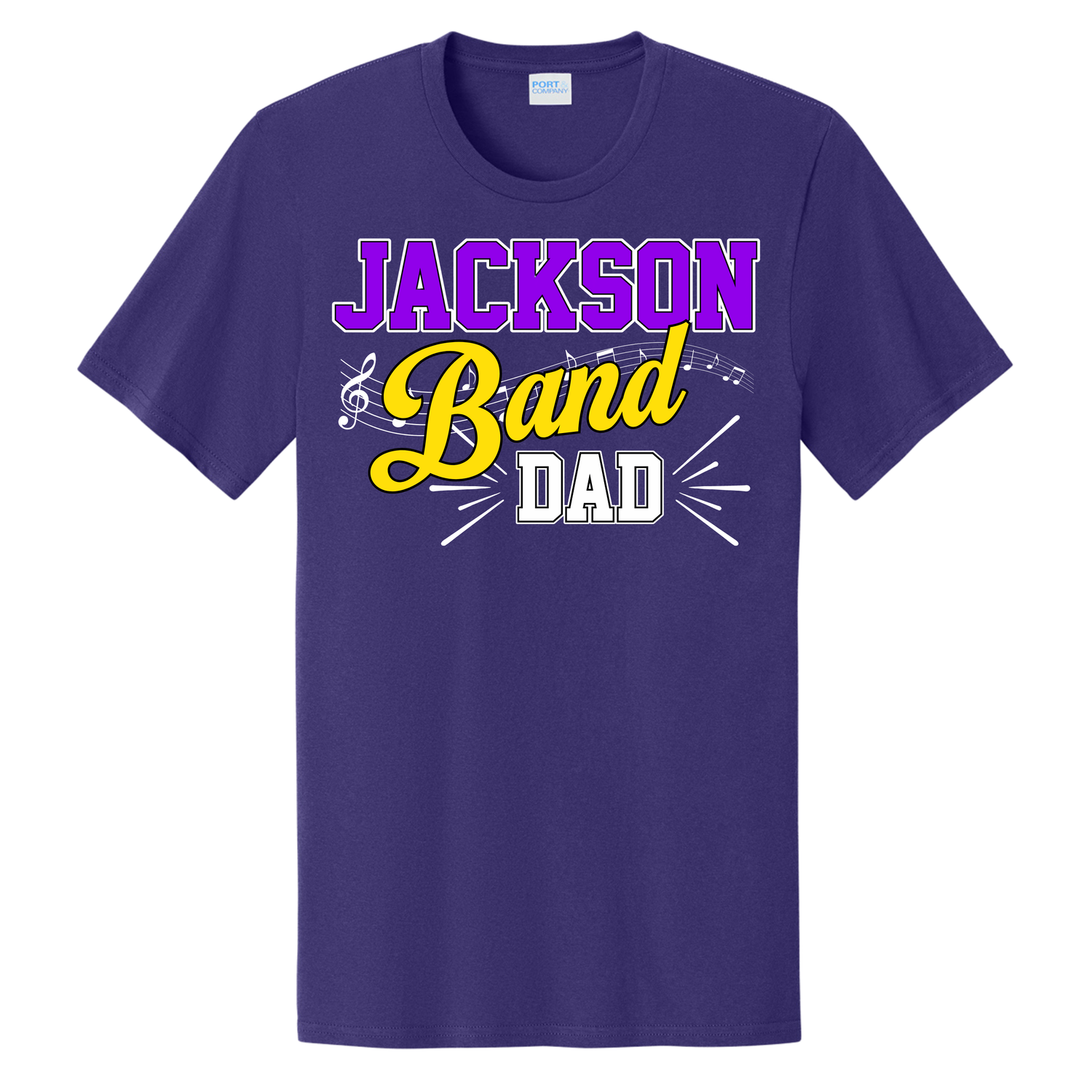 Polar Bear Band Dad Purple