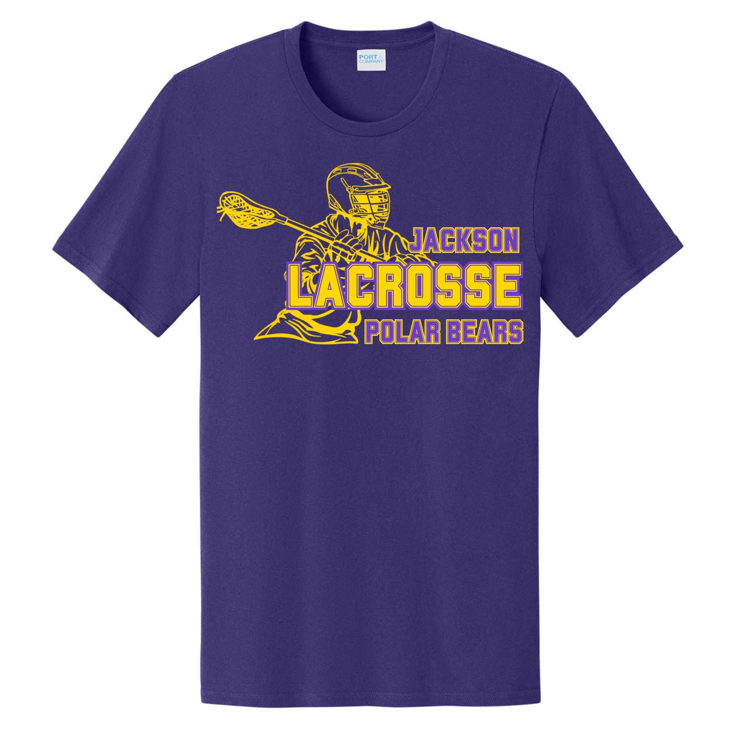 Polar Bears Lacrosse Yellow