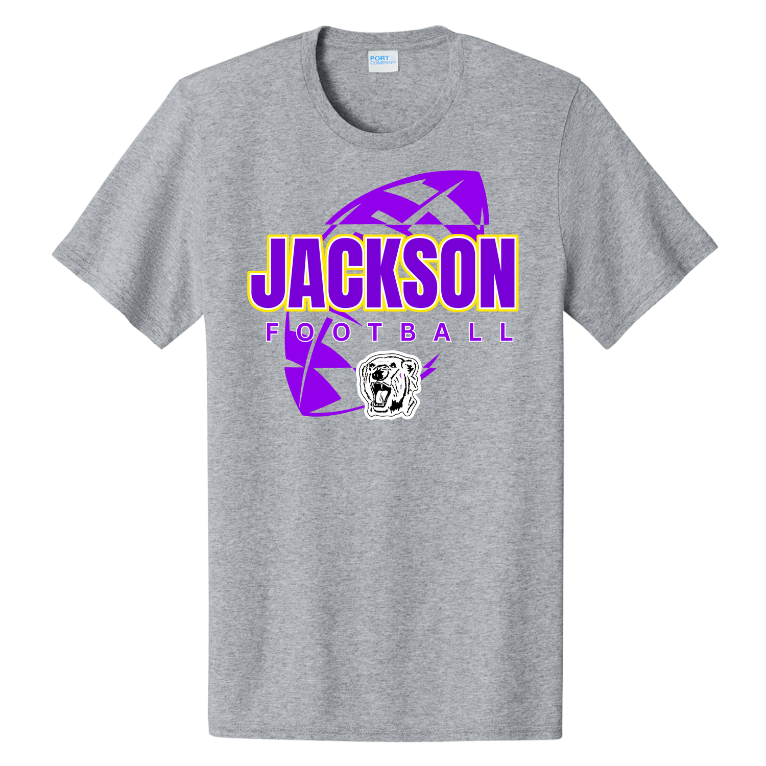 Jackson Football Inverted