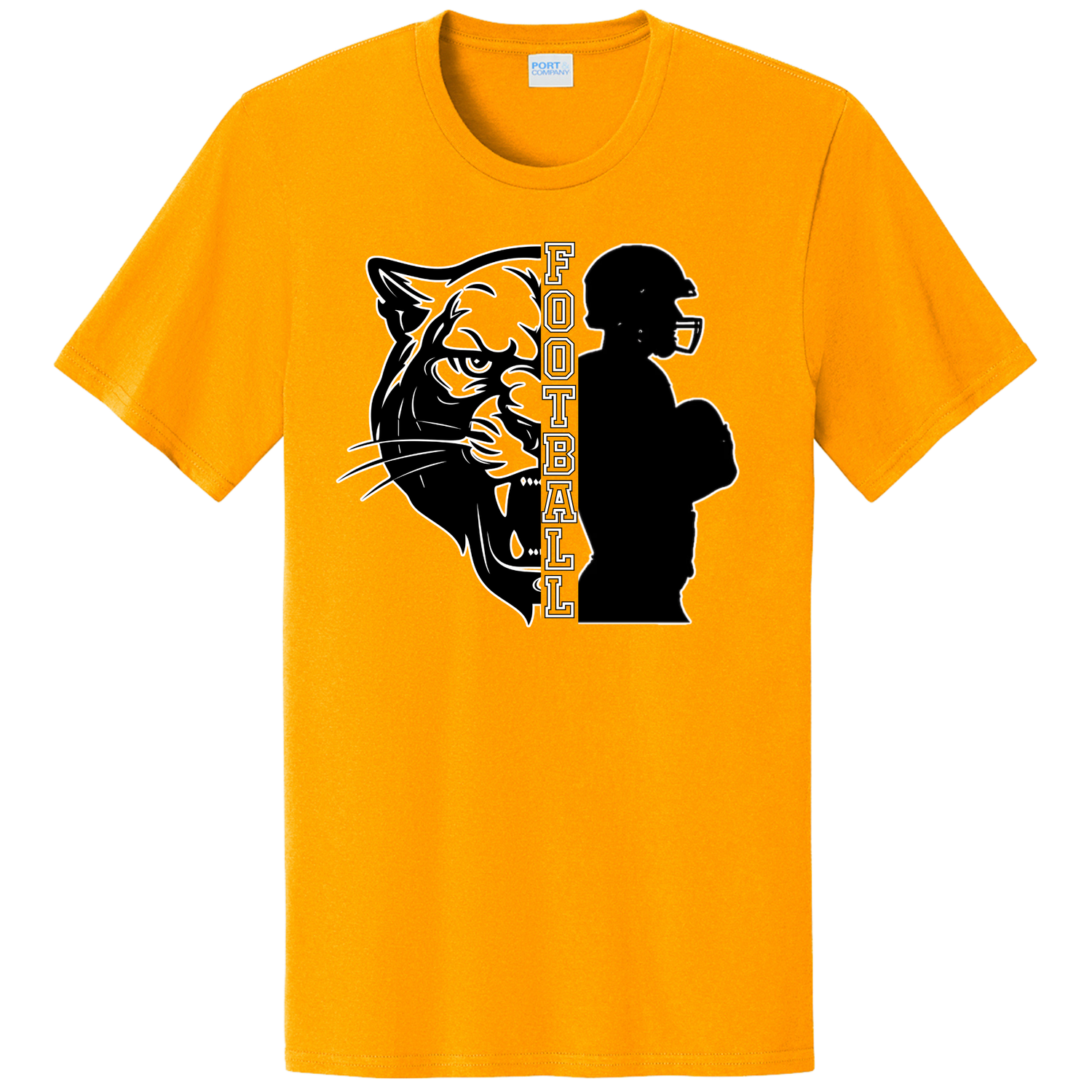Perry Half Football Head Tee