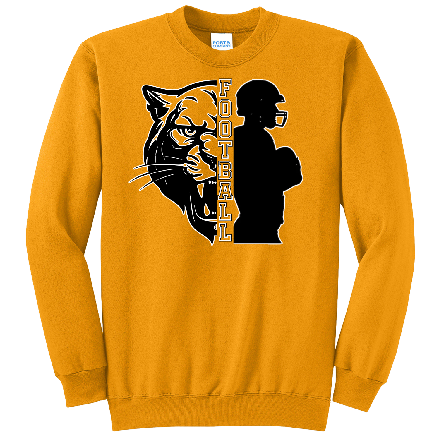 Perry Half Panther Crew neck