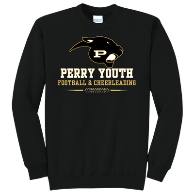 Perry Cheer and Football Youth Crew neck