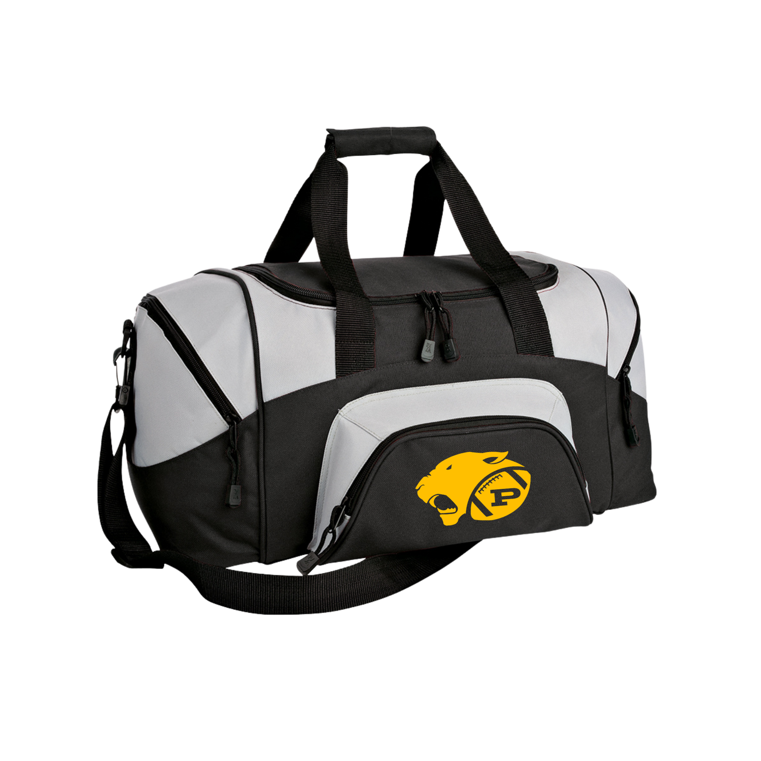 Embroidered Duffle Bag