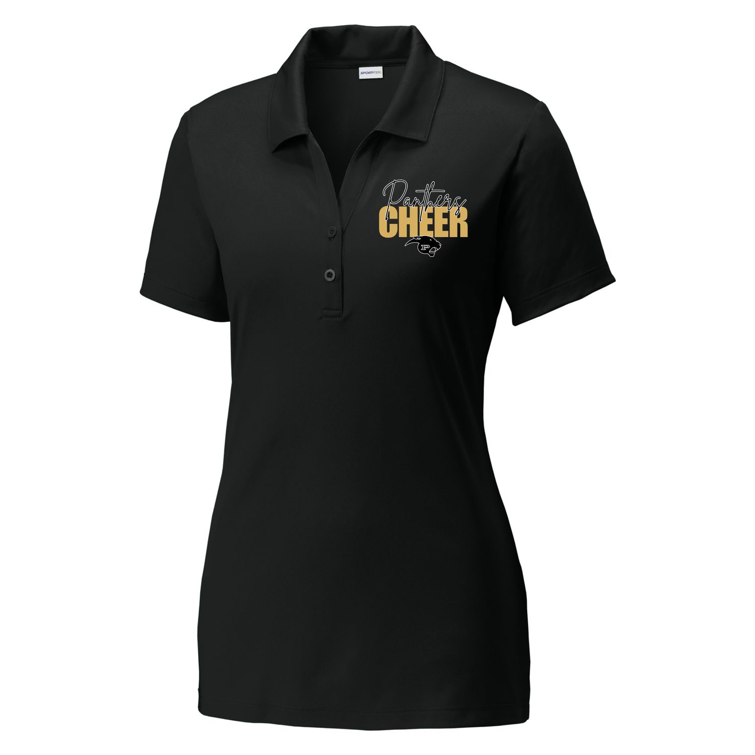 Womans Cheer Stacked Polo