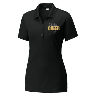 Womans Cheer Stacked Polo