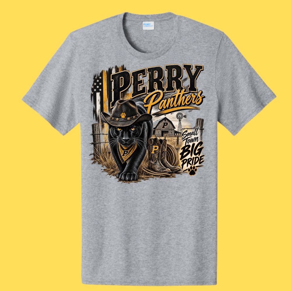 Country themed Perry Panthers