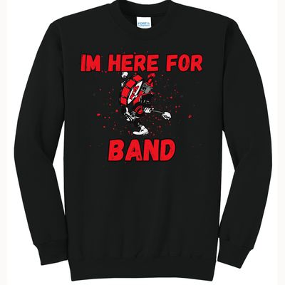 MCK I'm here for the band Crewneck sweatshirt