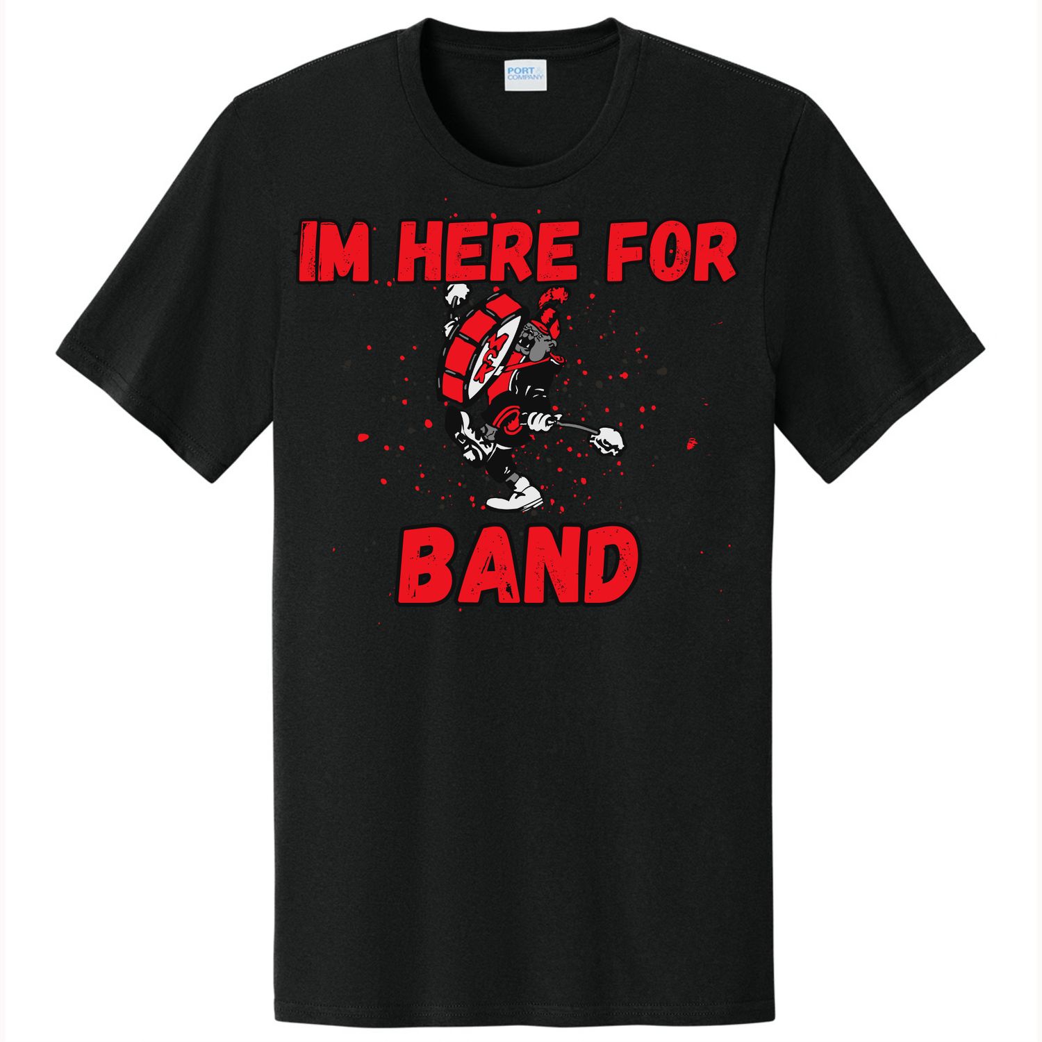 MCK I'm here for the band Tees