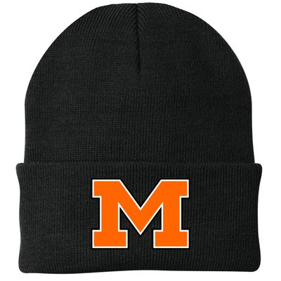 M Embroidered Beanie