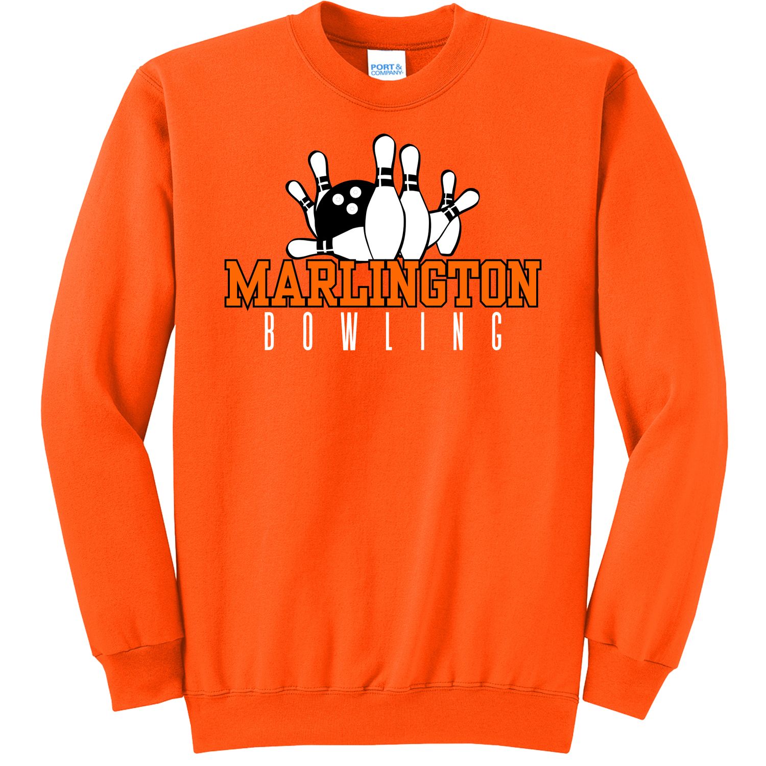 Marlington Bowling Pins Crew Neck