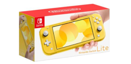Nintendo Switch Lite Handheld Gaming Console - Yellow