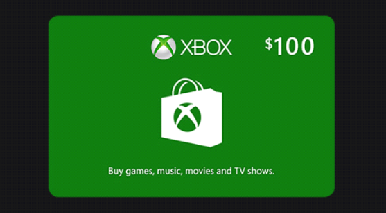 $100 Xbox Gift Card – Digital Code