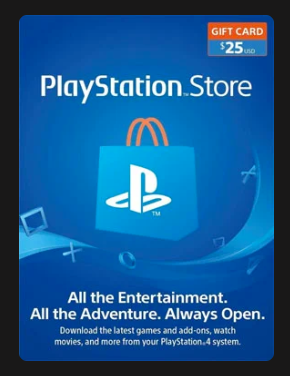 PSN CREDIT $25