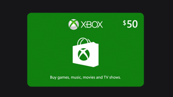$50 Xbox Gift Card - Digital Code