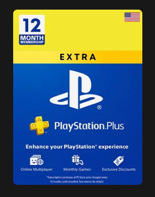 PS Plus Extra 12 Month