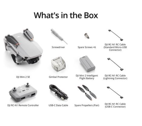 DJI Mini 2 SE Drone (Open Box Resealed)