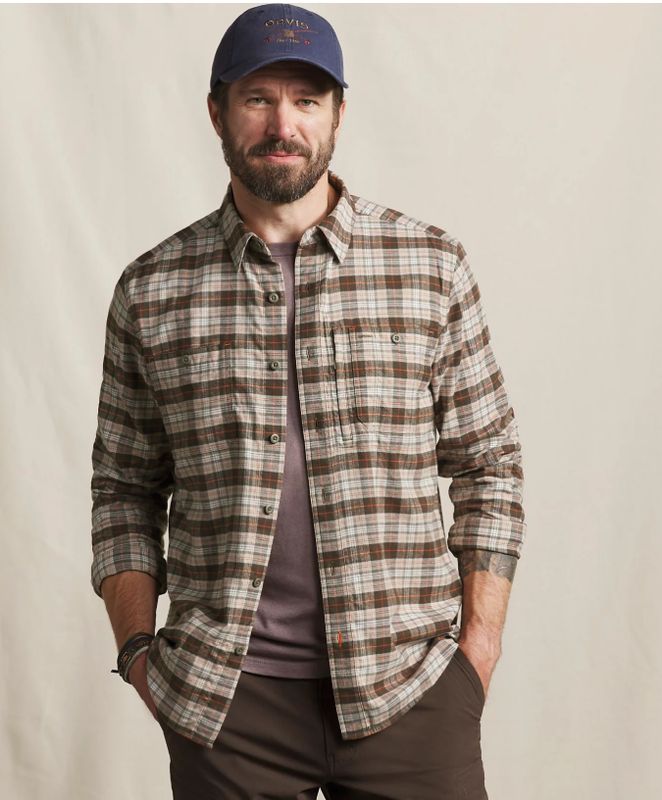 Orvis Men’s Flat Creek Tech Flannel Shirt