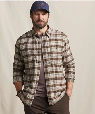 Orvis Men’s Flat Creek Tech Flannel Shirt