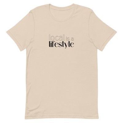 Local is a Lifestyle unisex tee